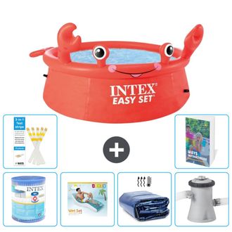 Intex Piscina Easy Set Redonda - Cangrejo - 183x51 Cm - 7-piezas S173