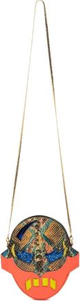 Stella McCartney Clutch con catena - Arancione