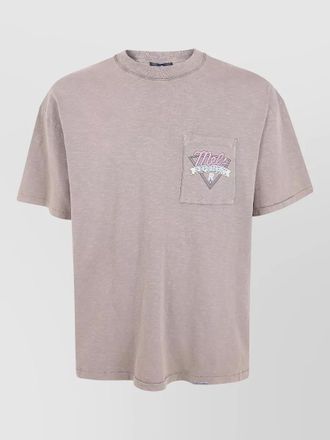 Represent mels dinner graphic pocket crew t shirt