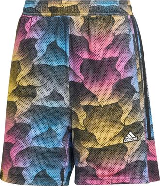 adidas (WMNS) adidas Tiro Print Mesh Summer Shorts Asia Sizing Multi-Color IQ4813