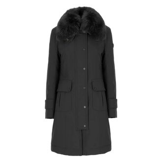 Peuterey Chaqueta Larga de Plumas - Coats - Mujer - Negro - XS