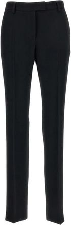 Alberto Biani Slim-fit Broeken - Dames - Slim Fit Broeken - Zwart - 2XS - Broeken