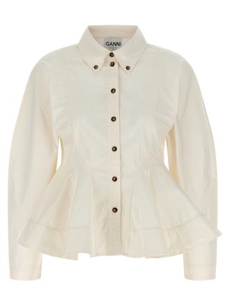 Ganni Peplum Shirt