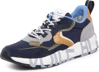 Voile Blanche Suede/Nylon Sneakers - Heren - Sneakers - Blauw - 40 EU - Nylon - Schoenen