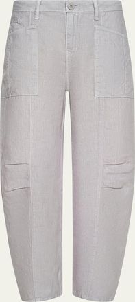 L'agence The Cody High-Rise Linen Pants