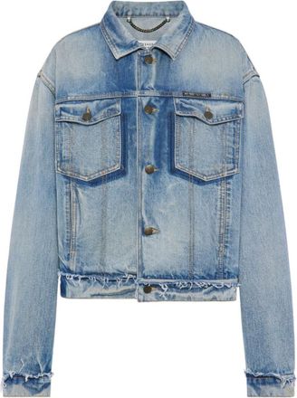 Maison Margiela Blue Cotton Jacket