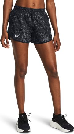 Under Armour Ladies Fly by Printed Shorts, Clothing