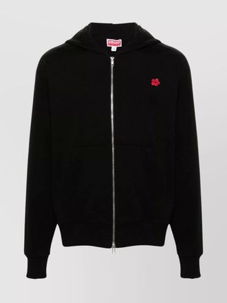 Kenzo crewneck sweater with boke flower motif