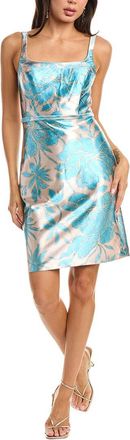 Rene Ruiz Printed Knit Mini Dress