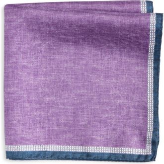 Nordstrom Silk Pocket Square in Purple at Nordstrom