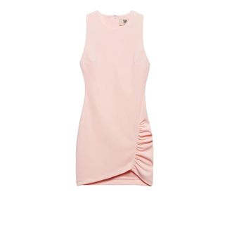 Aniye By Roze Sandy Mini Jurk - Dames - Korte kleedjes - Paars - M - Kleedjes