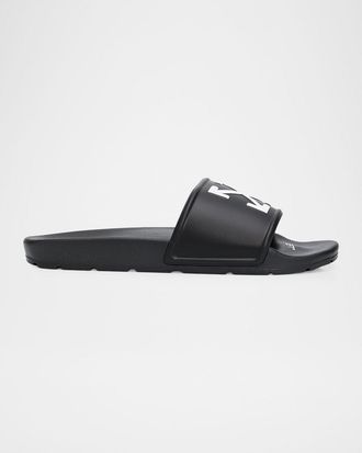 Off-white Men & apos;s Arrow PU Sliders