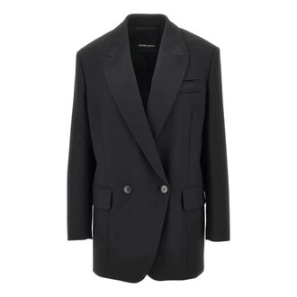 Emporio Armani Donna, Giacche, Nero, M, new