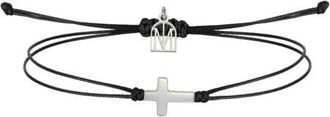 Mantra The Cross Thread bracelet in Silver at Nordstrom