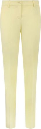 Philipp Plein Suit Broeken - Dames - Slim Fit Broeken - Geel - XS - Broeken
