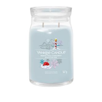 Yankee Candle Company North Pole Hideaway, candela giara grande Yankee Candle