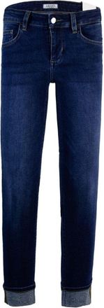 Liu Jo Slim-Fit Denim Jeans With Rolled Cuffs