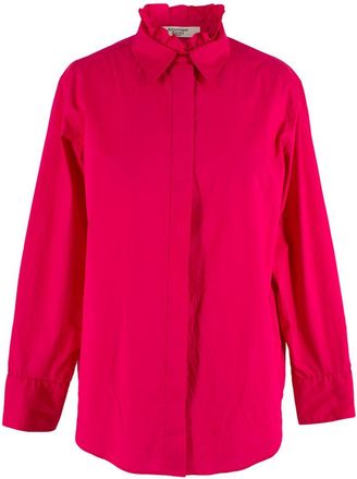 Atlantique Ascoli Untitled 1 Pink Long Sleeve Blouse Size XXS