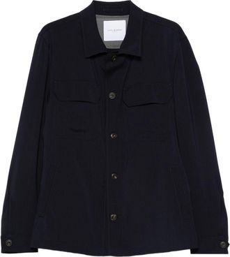 Lubiam Brando Minimalist Tailored Flap Jacket