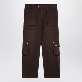 Represent Brown Cargo Trousers