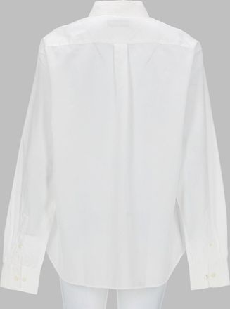 Our Legacy Lyocell Cotton Blend Shirt - White