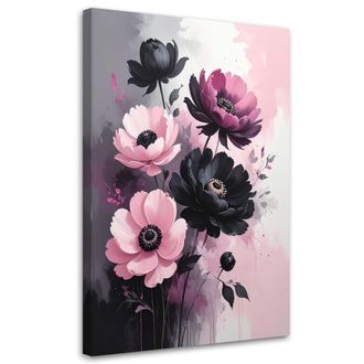 Feeby Impresi&oacute;n De Imagen Delicadas Flores Bot&aacute;nicas Rosas 70x100