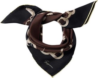 Jacquemus Le Foulard Pampille - - Accessories - Donna - Marrone - ONE SIZE