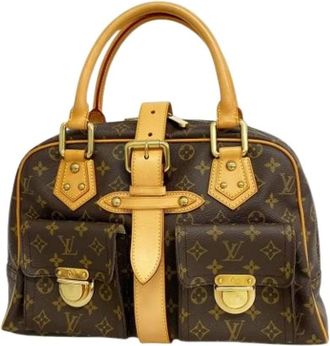 Louis Vuitton Pre-owned Handbags, female, Brown, Size: ONE SIZE Pre-owned Vintage Handbag
