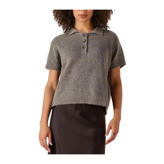 MY ESSENTIAL WARDROBE Dames, Truien, Grijs, Maat: L Wol