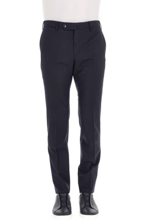 Pantaloni Torino Super Slim Fit Virgin Wool Trousers