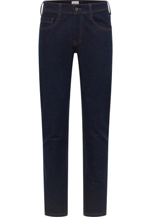 Mustang Slim-fit-Jeans MUSTANG Herren Style Oregon Slim, Herren, Gr. 31, L&auml;nge 34, 940 dunkelblau, Denim/Jeans, 99% Baumwolle, 1% Elasthan, slim fit, Jeans Sl