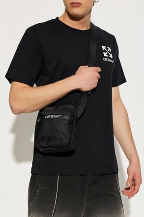 Off-white Shoulder Bag Outdoor, Mens, Black