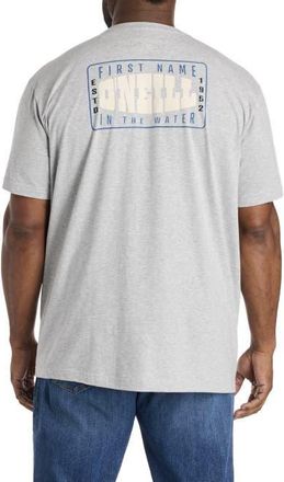 O'Neill Big & Tall Western Graphic Tee in Heather Grey at Nordstrom, Size 3X Big