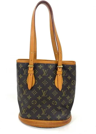 Louis Vuitton Brown Monogram Canvas Tote Bag (Pre-Owned)