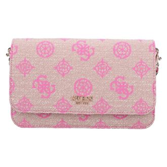 Guess Imitatie Leren Crossbody Tas - Dames - Schoudertassen - Roze - ONE Size - Leer - Tassen