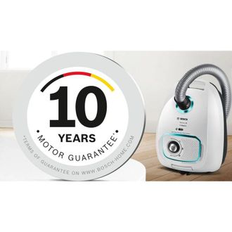 Bosch Aspirador Sin Bolsa 550w 76db Blanco - Bgc21hyg1
