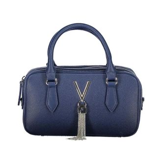 Valentino Handbags, female, Blue, Size: ONE SIZE VLock Boxy Handbag