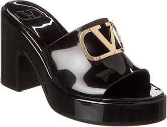 Valentino Vlogo 80 Rubber Platform Sandal