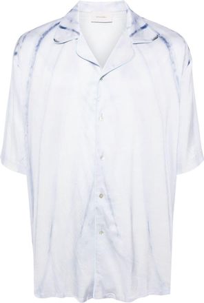 Limitato x Javier Martin Han River shirt - men - Viscose/Elastane - L - Purple