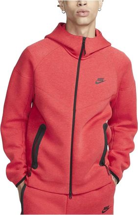 Nike Sportswear Tech Fleece Windrunner Full-Zip Hoodie Light University Red FB7921-672
