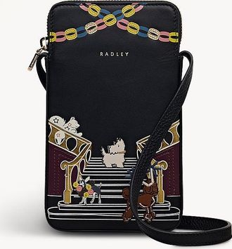Radley London Black Medium Phone Cross Body Bag Party Pals SS26 Radley London