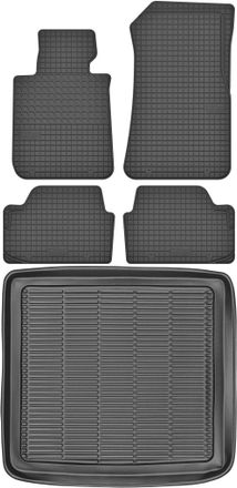 OEM Juego De Alfombrillas De Goma Para Coche Y Alfombrilla Para Maletero Para Bmw X1 E84 Crossover (2009-2015)