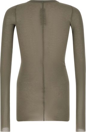 Rick Owens Mens Gray Viscose T-Shirt