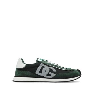 Dolce & Gabbana Sneakers, male, Green, Size: 12 US DG Cushion Sneakers
