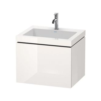 Duravit Duravit - Mueble De Ba&ntilde;o L-cube Wt Vero Air 500x600x480mm Sin Orificio Para Grifer&iacute;a Nogal Oscuro