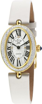 Gevril Group Piazza Navona Quartz White Dial Ladies Watch 14811.2