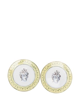 Ginori 1735 portrait-pattern porcelain plate (28cm) - White