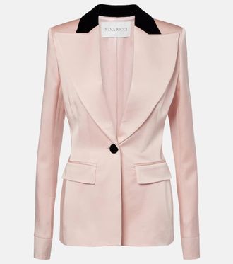 ジャケット JIL SANDER Double breast blazer jacket Pink Jil Sander Double-Breasted Blazer In Pink - 63% Off