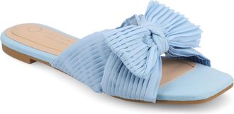 Journee Collection Women & apos;s Serlina Medium and Wide Width Flat Sandals