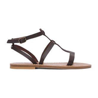 K.Jacques Flat Sandals, female, Brown, 3 UK, Arelatepulit Sandal